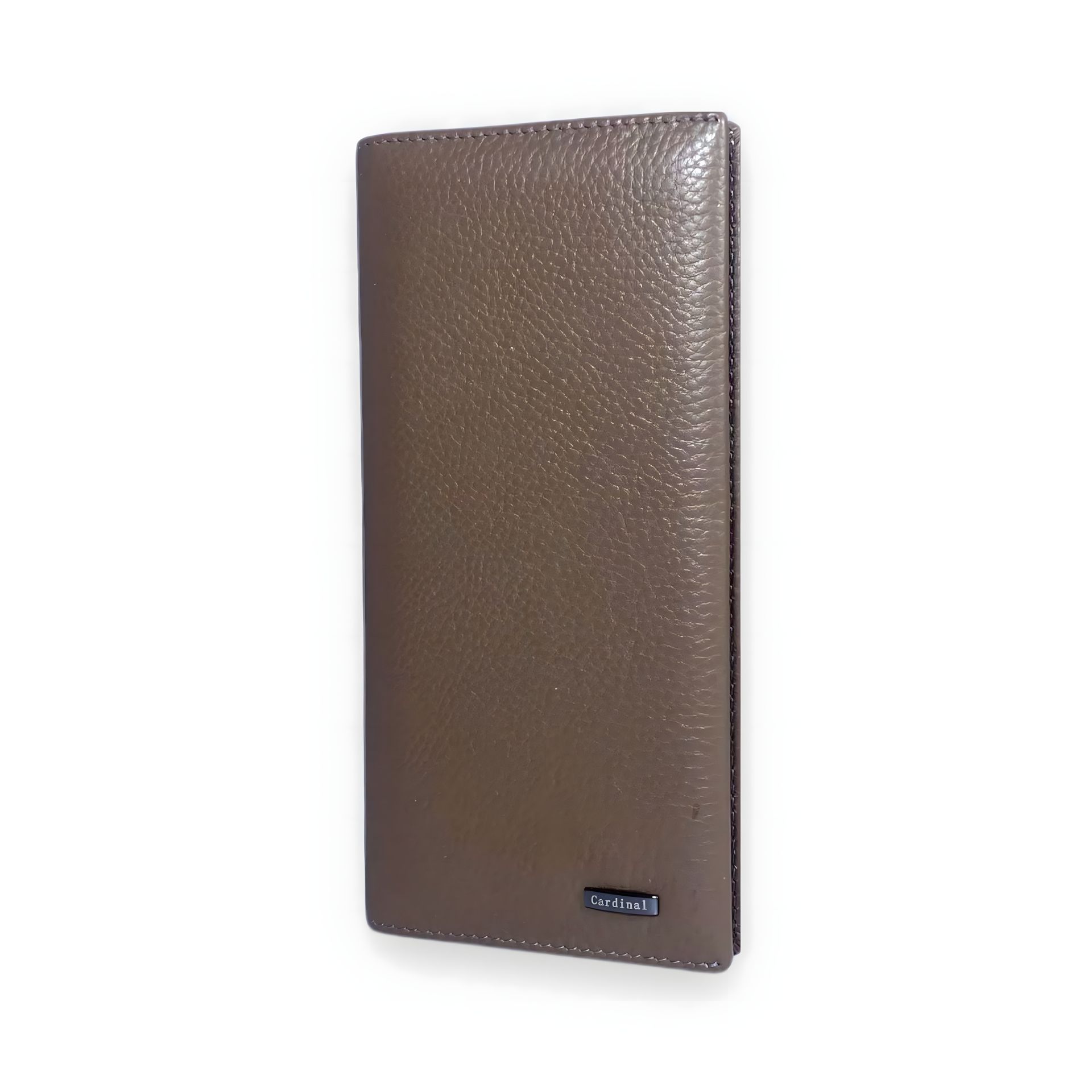 Жіночий стильний гаманець, шкіряний, коричневий, з 3 відділеннями для купюр Жіночий стильний гаманець, шкіряний, коричневий, з 3 відділеннями для купюр