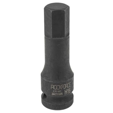 Головка-бита 6-гранная ударная 16мм,1/2" ROCKFORCE RF-24407816MPB