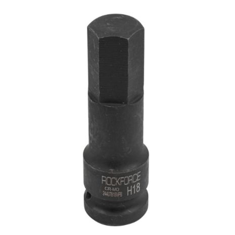 Головка-біта 6-гранна ударна 18мм, 1/2" FORSAGE RF-24407818MPB