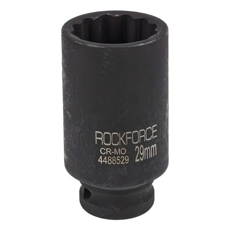 Головка ударна глибока 1/2", 29мм (12гр.) ROCKFORCE RF-4488529 Інструмент