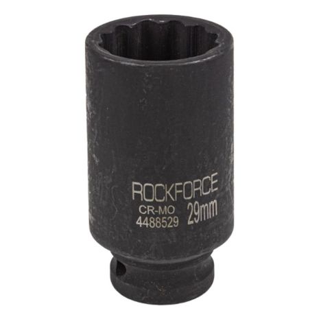 Головка ударная глубокая 1/2", 29мм (12гр.) ROCKFORCE RF-4488529