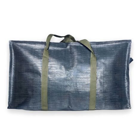 Велика 63л сіра дорожня сумка-баул