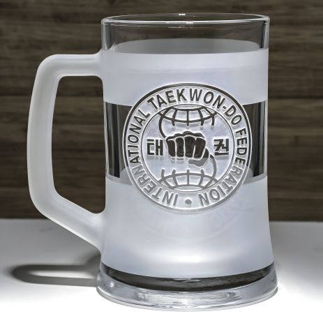 Подарунковий пивний келих з логотипом Таеквондо для спортсменів