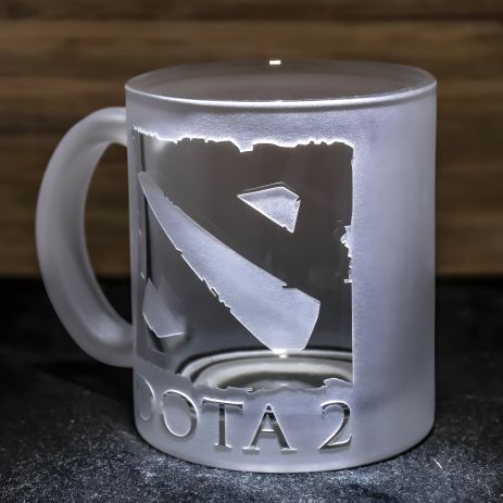 Гравированная чашка DOTA 2 - Дота 2 Гравированная чашка DOTA 2 - Дота 2