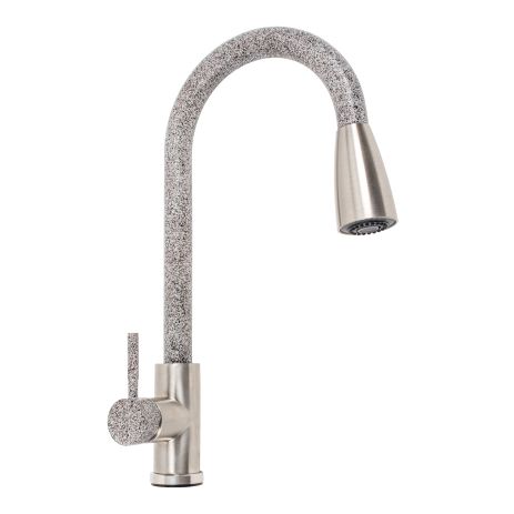 Водосмеситель с выдвижным изливом Platinum KT 8203 (8614) Микс Комби Водосмеситель с выдвижным изливом Platinum KT 8203 (8614) Микс Комби