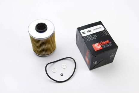 Фільтр мастила BMW E36/34 2.0/2.5i, CLEAN FILTERS (ML490)