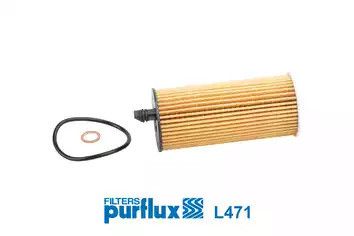 BMW масляний фільтр 3/5 09- X5 2.0D 2013-, Purflux (L471)