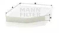 Audi A4 B8 (8K2 - 2015), Mann -filter (Cu2450)