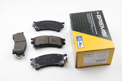 Колодки передние тормозные Mazda 323/626 94-04 (sumitomo), Bremsi (BP2622)