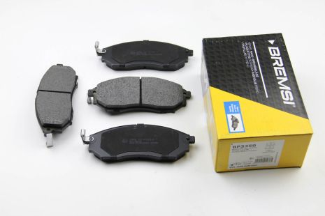 Передні гальма Nissan Qashqai 07-13/Pathfinder 05- (Sumitomo), Bremsi (BP3350)