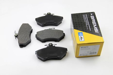 Колодки передние тормозные AUDI A4/SEAT CORDOBA/VW PASSAT 1.6-1.9DH 94-02 (TRW), Bremsi (BP2674)