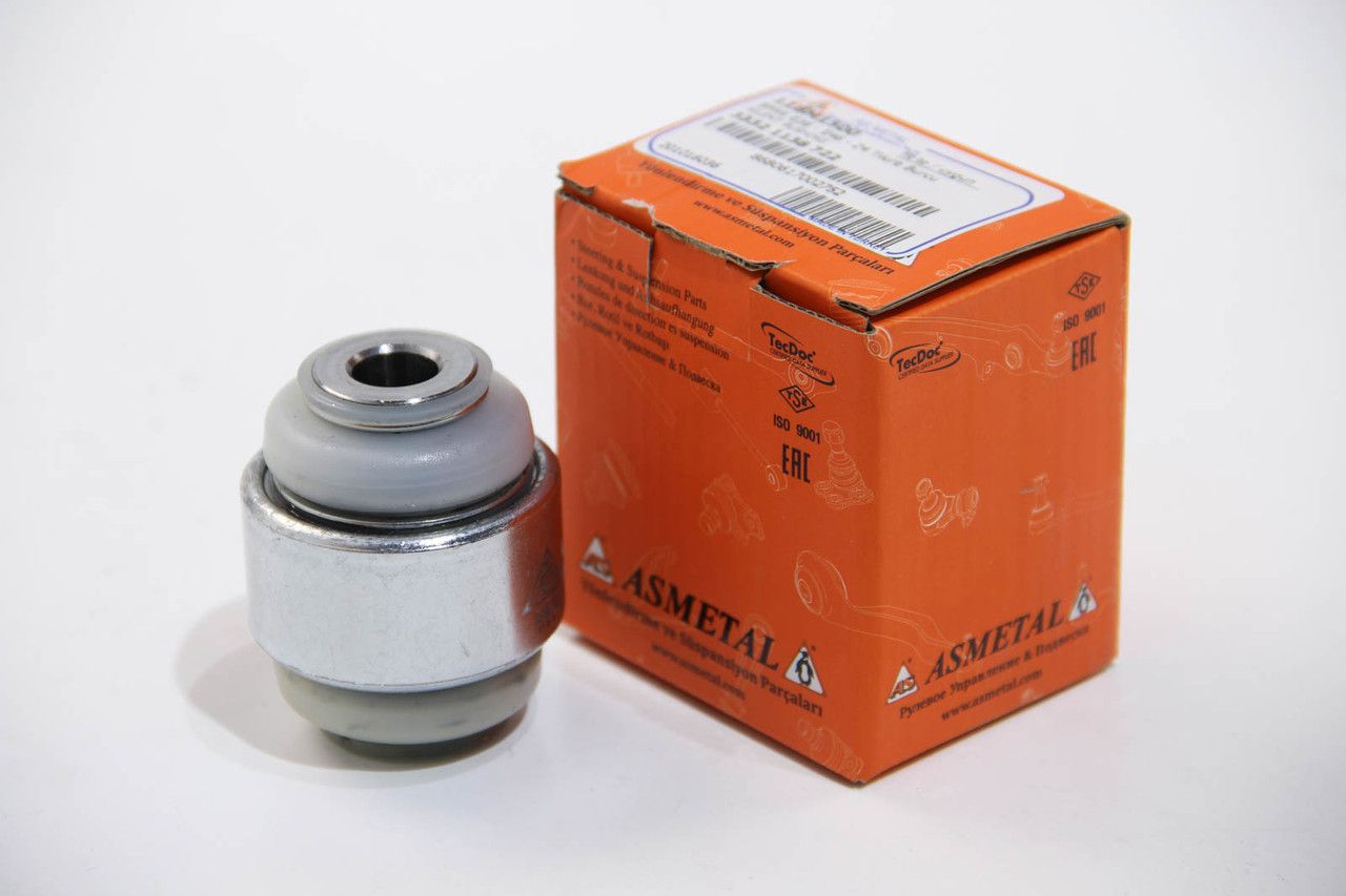 Сайлентблок заднего рычага продольного BMW 3 (E36/E46) 90-, ASMETAL (11BM1500) Сайлентблок заднего рычага продольного BMW 3 (E36/E46) 90-, ASMETAL (11BM1500)