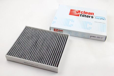 Фильтр салона Skoda Fabia II/III/Rapid/VW Polo 99-(угольный), CLEAN FILTERS (NC2386CA)