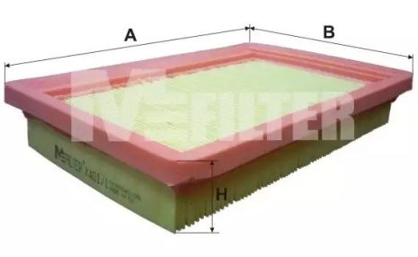 Фільтр повітряний Accent/Mazda 626/929 86-05, MFILTER (K401)