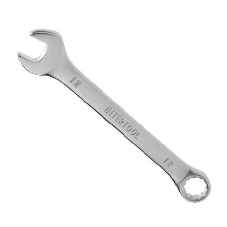 Комбінований ключ 12мм Cr-V INTERTOOL HT-1212