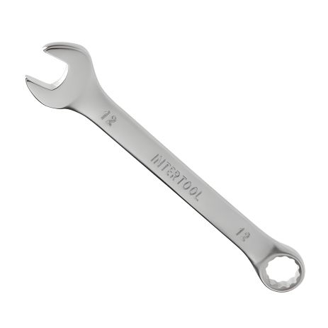 Комбінований ключ 12мм Cr-V INTERTOOL HT-1212 Комбінований ключ 12мм Cr-V INTERTOOL HT-1212
