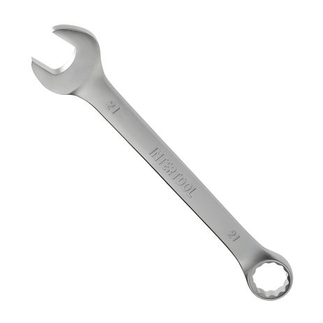 Комбинированный ключ 21мм Cr-V INTERTOOL HT-1221