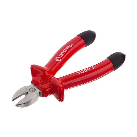 Диэлектрические бокорезы 190 мм, 1000 В, CrV 6150 INTERTOOL NT-0323