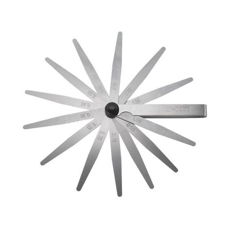 Комплект щупов 0,05-1,0 мм, 13 шт. INTERTOOL AT-0001