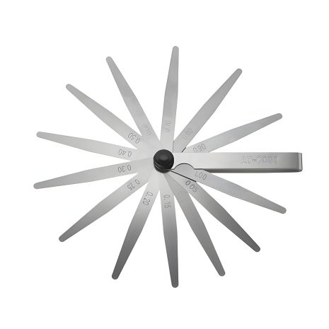 Комплект щупів 0,05-1,0 мм, 13 шт. INTERTOOL AT-0001