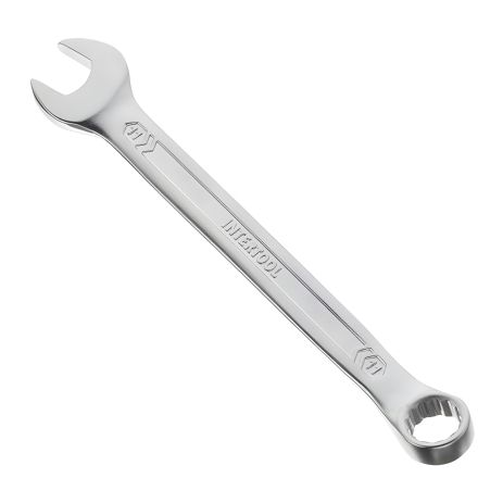 11 мм комбинированный ключ, Cr-V, сатин-хром, DIN3113, STORM INTERTOOL XT-1011