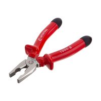 Диэлектрические плоскогубцы 200 мм, 1000 В, CrV 6150 INTERTOOL NT-0314