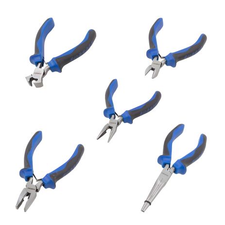 Набор шарнирно-губцевого инструмента мини 5пр. 5"-125мм(бокорезы, плоскогубцы, утконосы, утконосы комбинированные, кусачки торцевые),в блистере FORSAGE F-5055B Набор шарнирно-губцевого инструмента мини 5пр. 5"-125мм(бокорезы, плоскогубцы, утконосы, утконосы комбинированные, кусачки торцевые),в блистере FORSAGE F-5055B