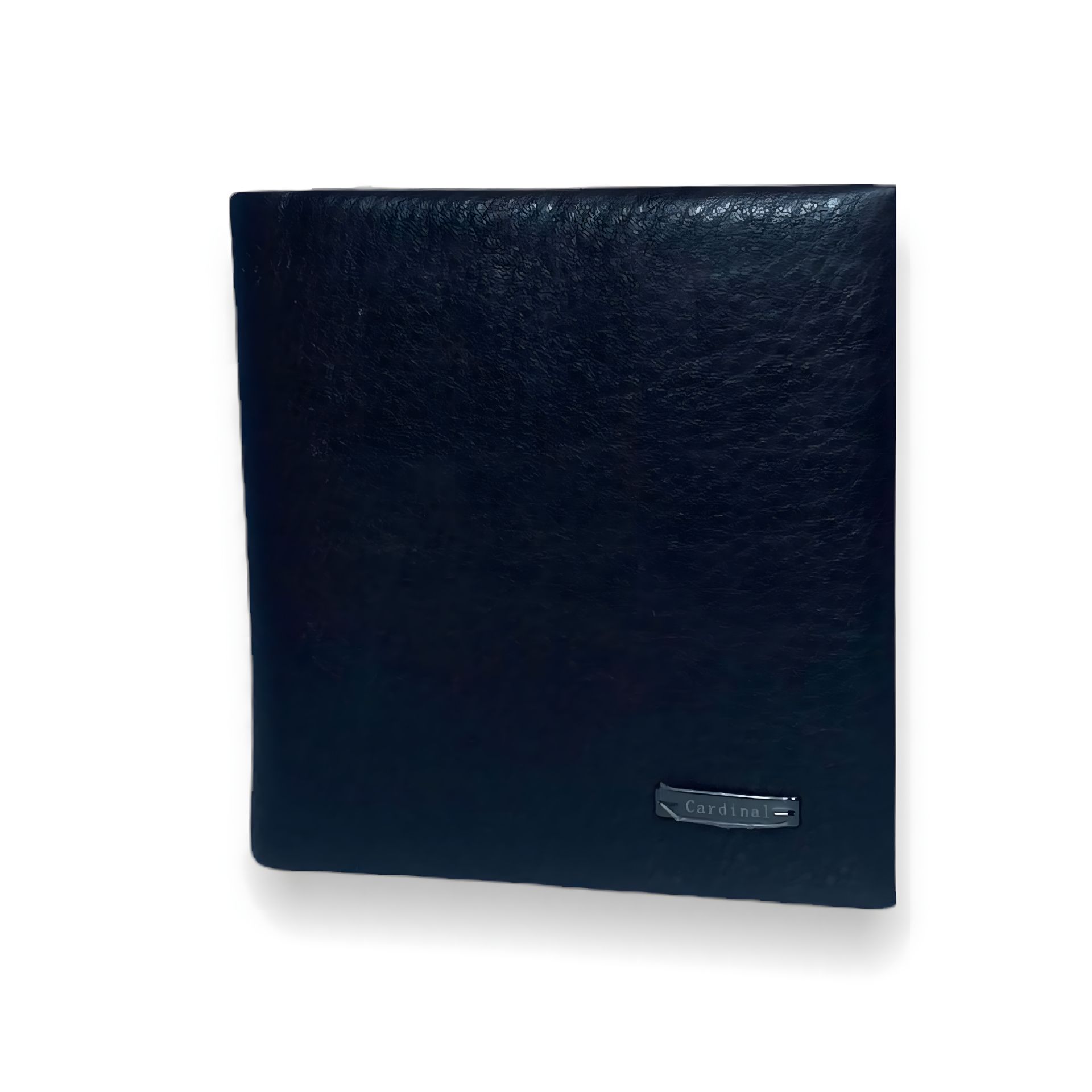 Черный мужской кожаный кошелек с зажимом для купюр Черный мужской кожаный кошелек с зажимом для купюр