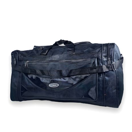 Одноотделенная дорожная сумка, 80 л, черная