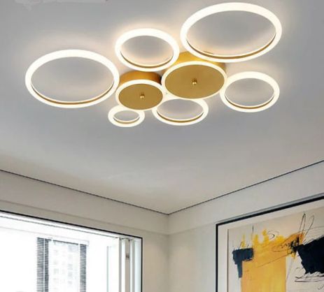 LED акриловые люстры Sirius N 3837 GD