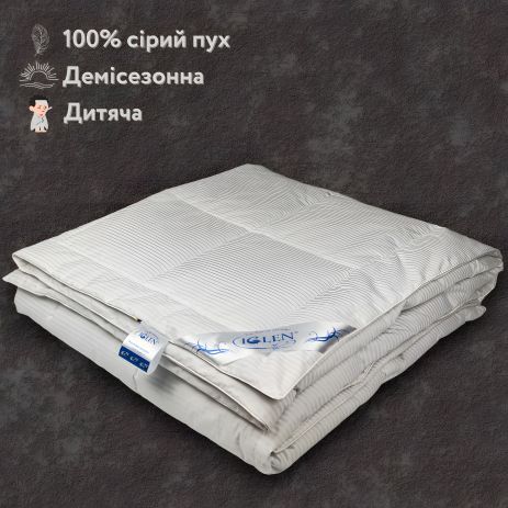 Детское демисезонное одеяло с гусиным пухом IGLEN 110x140 (11014011c) Детское демисезонное одеяло с гусиным пухом IGLEN 110x140 (11014011c)