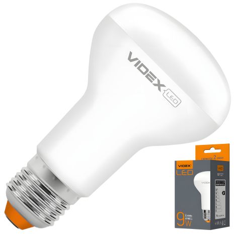 LED лампа VIDEX R63e 9W E27 4100K (VL-R63e-09274) LED лампа VIDEX R63e 9W E27 4100K (VL-R63e-09274)