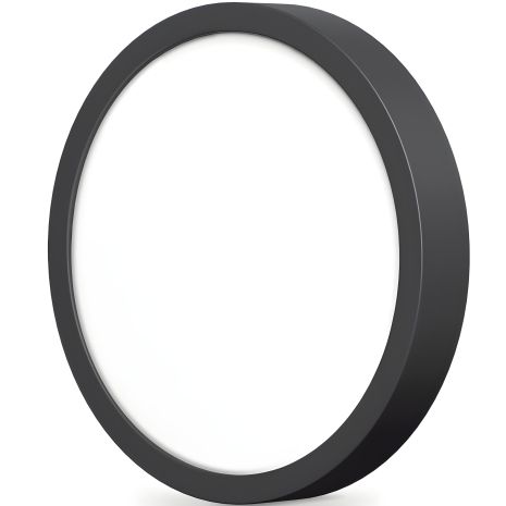 Круглий накладний світильник VIDEX 18W 5000K чорний (VL-DLRS-185B) Круглий накладний світильник VIDEX 18W 5000K чорний (VL-DLRS-185B)