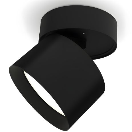 Светодиодный потолочный светильник VIDEX для лампы GX53, накладной, поворотный, черный VL-SPF18B-B Светодиодный потолочный светильник VIDEX для лампы GX53, накладной, поворотный, черный VL-SPF18B-B