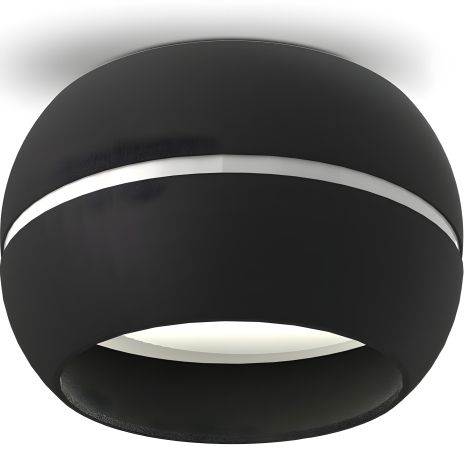 Стельовий світлодіодний світильник під лампу GX53 VIDEX універсальний монтаж, чорний VL-SPF16A-B