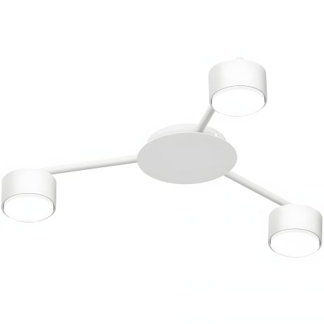 Люстра VIDEX VL-SPF20B-W на лампу GX53х3 белая Люстра VIDEX VL-SPF20B-W на лампу GX53х3 белая