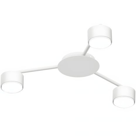 Люстра VIDEX VL-SPF20B-W под лампу GX53х3 белая