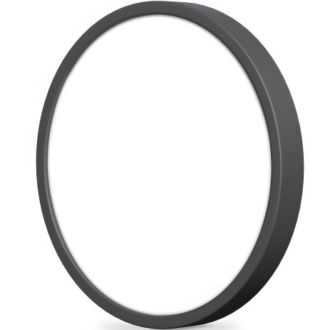 Світильник світлодіодний круглий накладний VIDEX 24W 5000K чорний (VL-DLRS-245B)