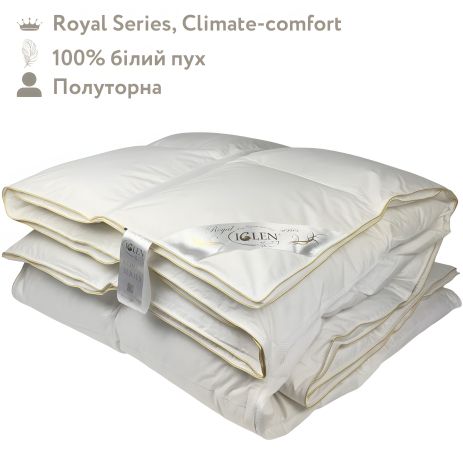 Ковдра пухова Royal Series Climate-comfort IGLEN 160х215 (16021510WRS) Ковдра пухова Royal Series Climate-comfort IGLEN 160х215 (16021510WRS)