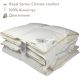 Пуховое одеяло со 100% белым пухом Royal Series Climate-comfort IGLEN 200х220 (20022010WRS)