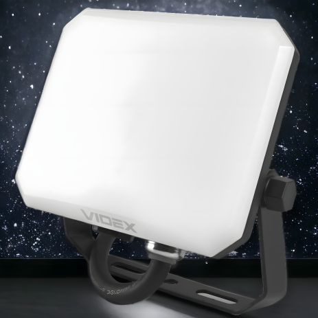 VIDEX F3 світлодіодний прожектор 20W 5000K 220V Black (VLE-F3-0205B) VIDEX F3 світлодіодний прожектор 20W 5000K 220V Black (VLE-F3-0205B)