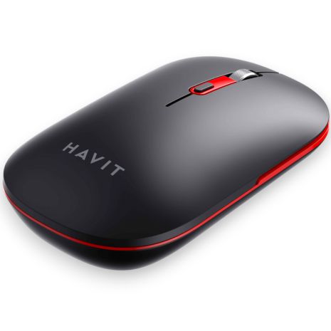 Бездротова миша 4-кнопкова дворежимна HAVIT HV-MS60WB чорна (2.4GHz + BT5.1)