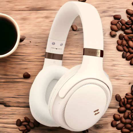 Безпровідні навушники з мікрофоном HAVIT HV-H630BT Beige, до 55 годин роботи на одному заряді Безпровідні навушники з мікрофоном HAVIT HV-H630BT Beige, до 55 годин роботи на одному заряді