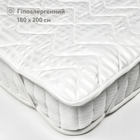 Наматрасник гипоаллергенный в микрофибре с резинками по углам 180х200 IGLEN Toskana (180200T)