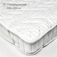 Наматрацник з мікрофібри гіпоалергенний 200х220 IGLEN Toskana (200220T) з гумками