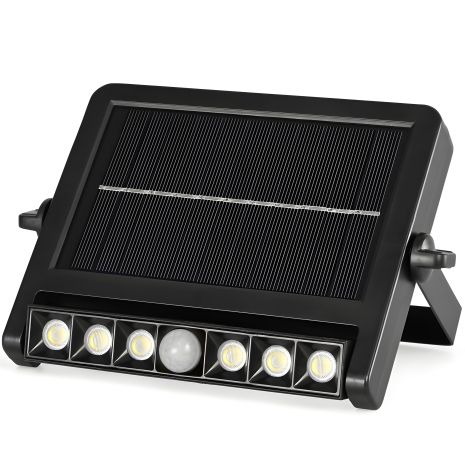 Солнечный светильник с датчиком движения VIDEX VL-WLSO-025-S 600Lm 5000K