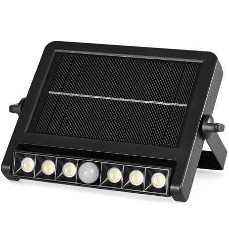 Солнечный светильник с датчиком движения VIDEX VL-WLSO-025-S 600Lm 5000K