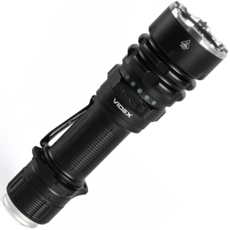 Ліхтарик VIDEX VLF-AT265 2000Lm 6500K, до 650 м з червоним та зеленим світлофільтрами Ліхтарик VIDEX VLF-AT265 2000Lm 6500K, до 650 м з червоним та зеленим світлофільтрами