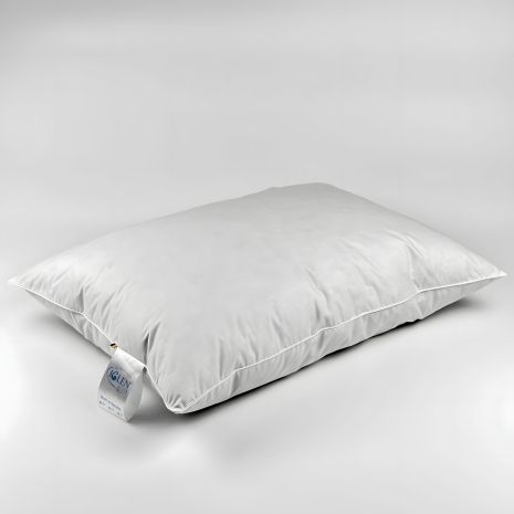 Полегшена пухова подушка IGLEN 50х70 см з сірим пухом, 100% пуху (507011G)