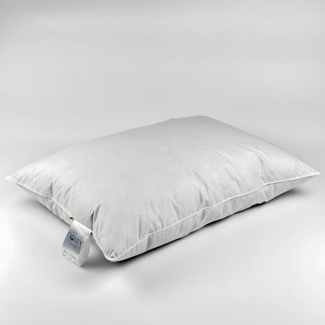 Подушка полегшена пухова з сірим пухом IGLEN 40х60 см 100% пуху (406011G) Подушка полегшена пухова з сірим пухом IGLEN 40х60 см 100% пуху (406011G)